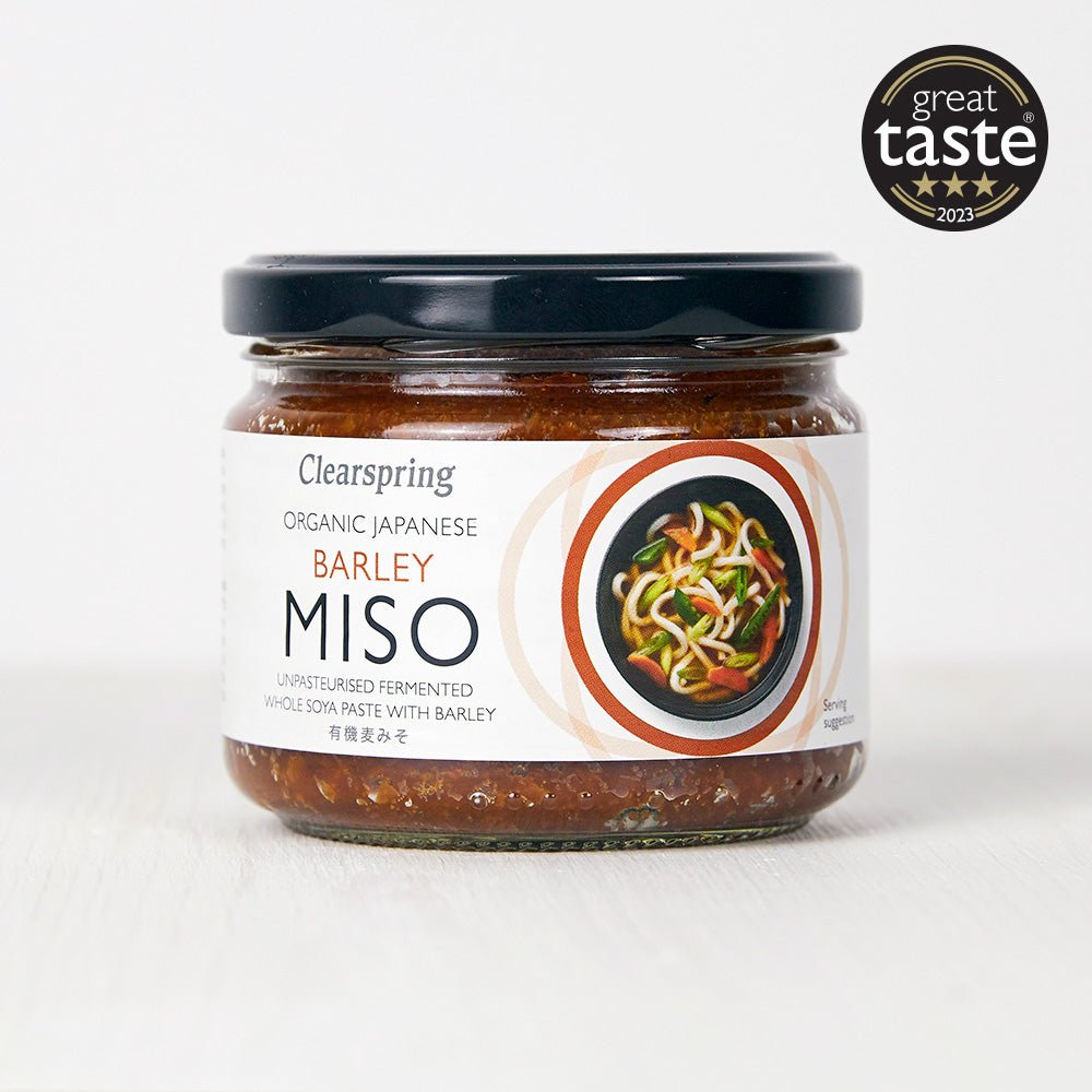 Organic Japanese Barley Miso Paste - Unpasteurised