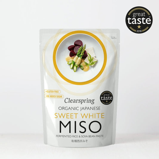 Organic Japanese Sweet White Miso Paste - Pasteurised