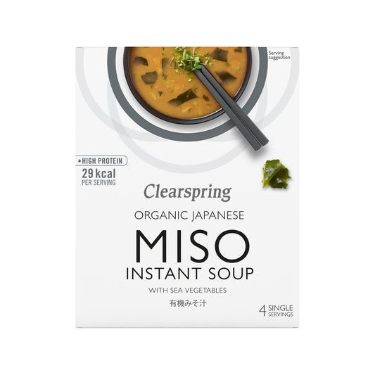 Instant Miso Soup with Sea Vegetable 4 x 10g