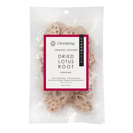 Organic Japanese Dried Lotus Root Slices 30g