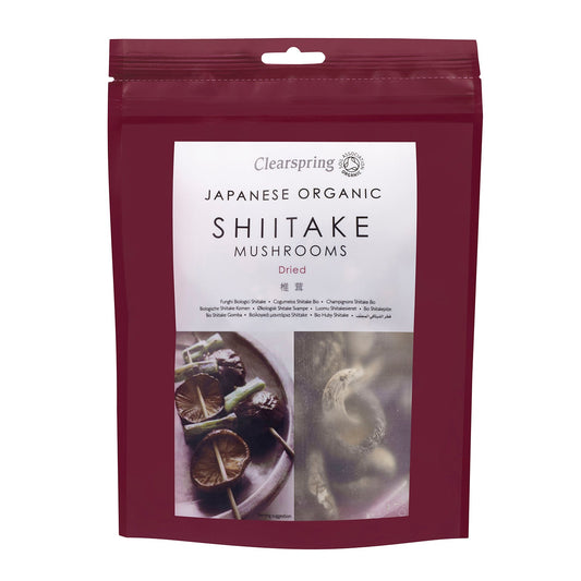 Organic Japanese Shiitake Mushrooms - Dried