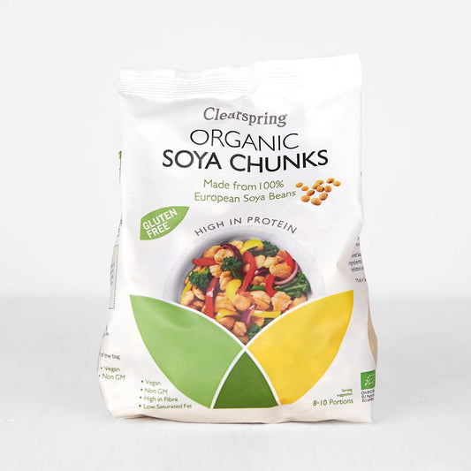 Organic Gluten Free Soya Protein (TVP) - Chunks