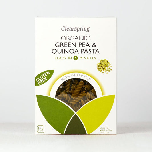 Organic Gluten Free Green Pea & Quinoa Pasta (8 Pack)