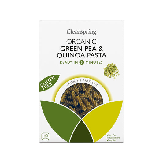 Organic Gluten Free Green Pea & Quinoa Pasta 250g