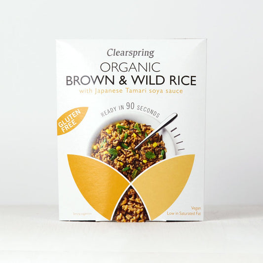 Organic Gluten Free 90sec Brown & Wild Rice