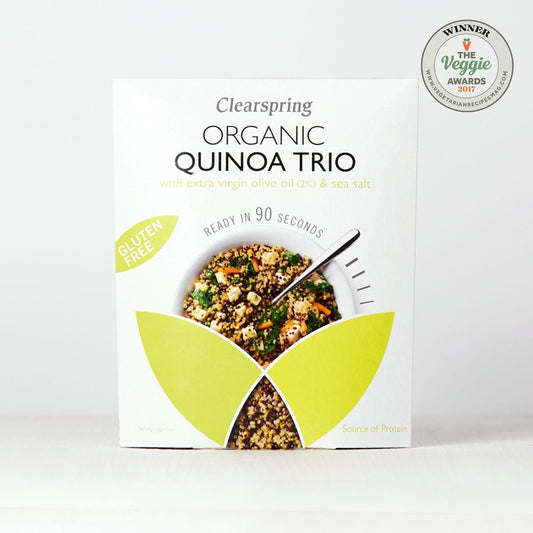 Organic Gluten Free 90sec Quinoa Trio (5 Pack)