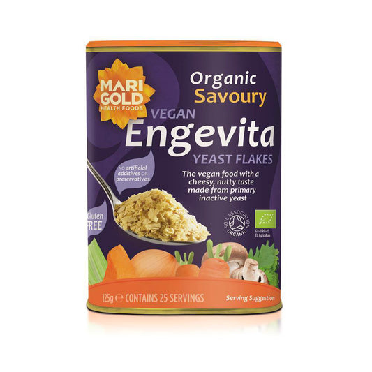 Certified Organic Engevita Nutritional Yeast Flakes 125g