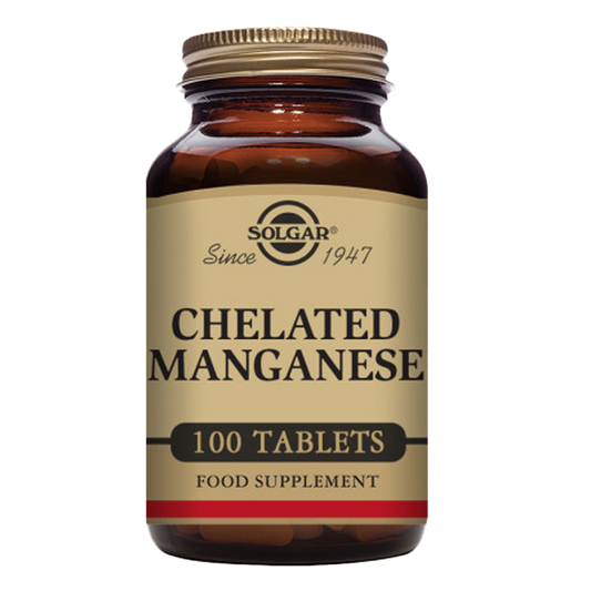 Chelated Manganese Tablets - Pack of 100