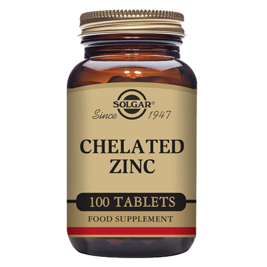 Chelated Zinc Tablets - Pack of 100