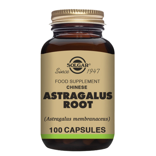 Chinese Astragalus Root Vegetable Capsules - Pack of 100