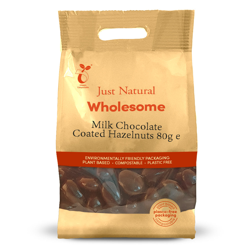 Chocolate Coated Hazelnuts 80g