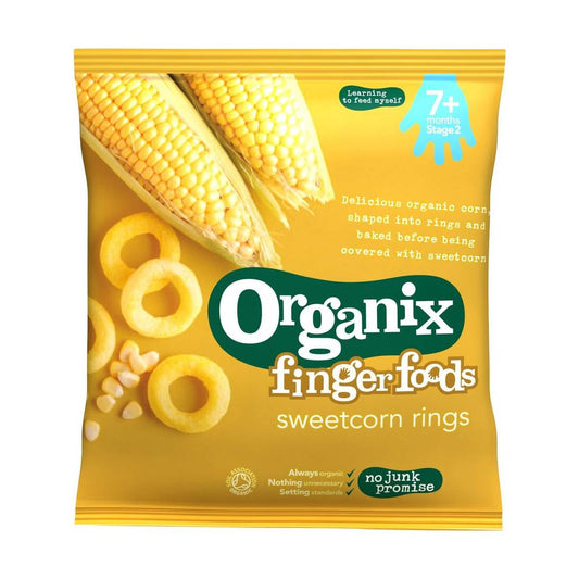 Crunchy Sweetcorn Rings 20g