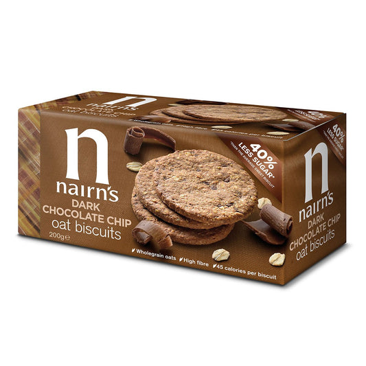 Dark Chocolate Chip Biscuits, 200g