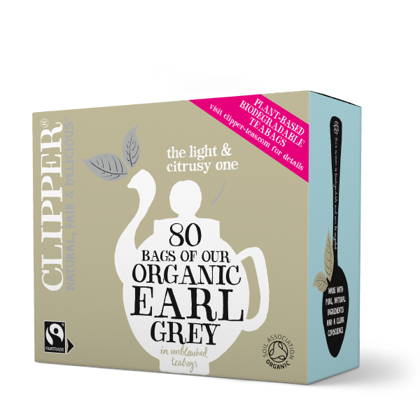 Organic Fairtrade Earl Grey Tea 80 bags