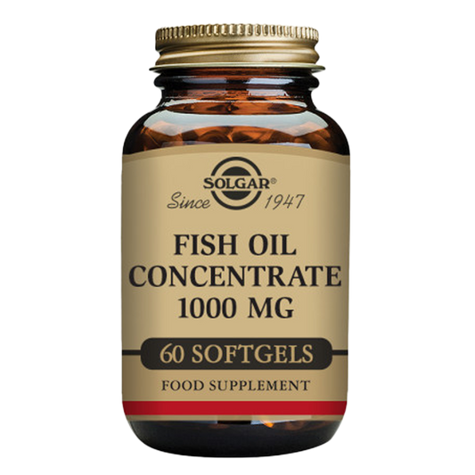 Fish Oil Concentrate 1000 mg Softgels - Pack of 60