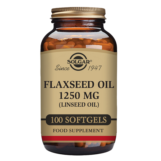 Flaxseed Oil 1250 mg Softgels - Pack of 100