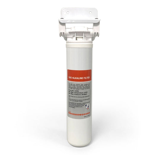 GAC+Alkaline Filter with Bracket (Outside Mounted) - Stage 6 - Starter Kit