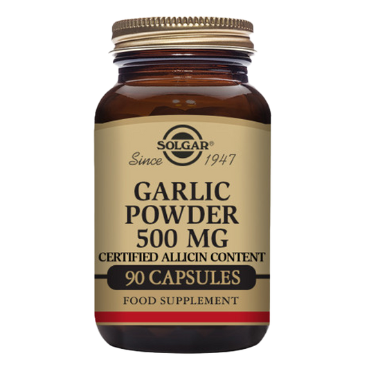 Garlic Powder 500 mg Vegetable Capsules - Pack of 90