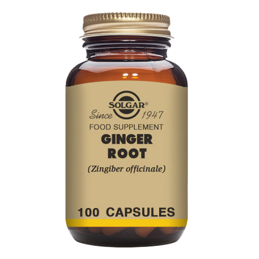 Ginger Root Vegetable Capsules - Pack of 100