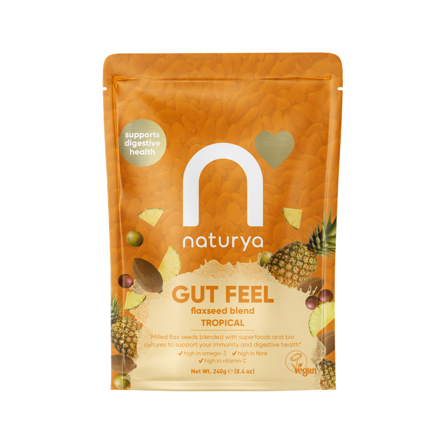 Gut Feel Flaxseed Blend Tropical