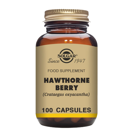 Hawthorne Berry Vegetable Capsules - Pack of 100