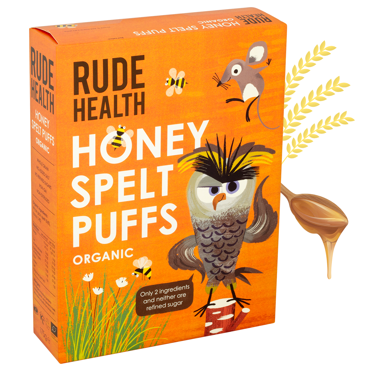 Honey Spelt Puffs 175g