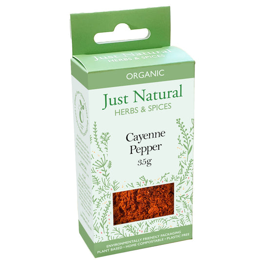 Organic Cayenne Pepper 35g