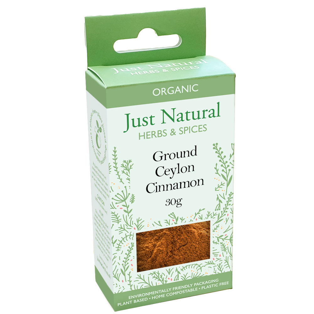 Organic Ground Cinnamon 30g