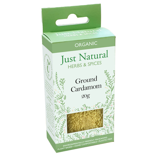 Organic Ground Cardamom 20g