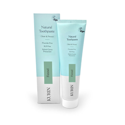 Kurin Fluoride Free Natural Toothpaste 100ml - Fennel