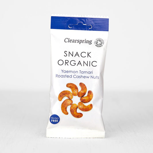 Snack Organic - Yaemon Tamari Roasted Cashew Nuts