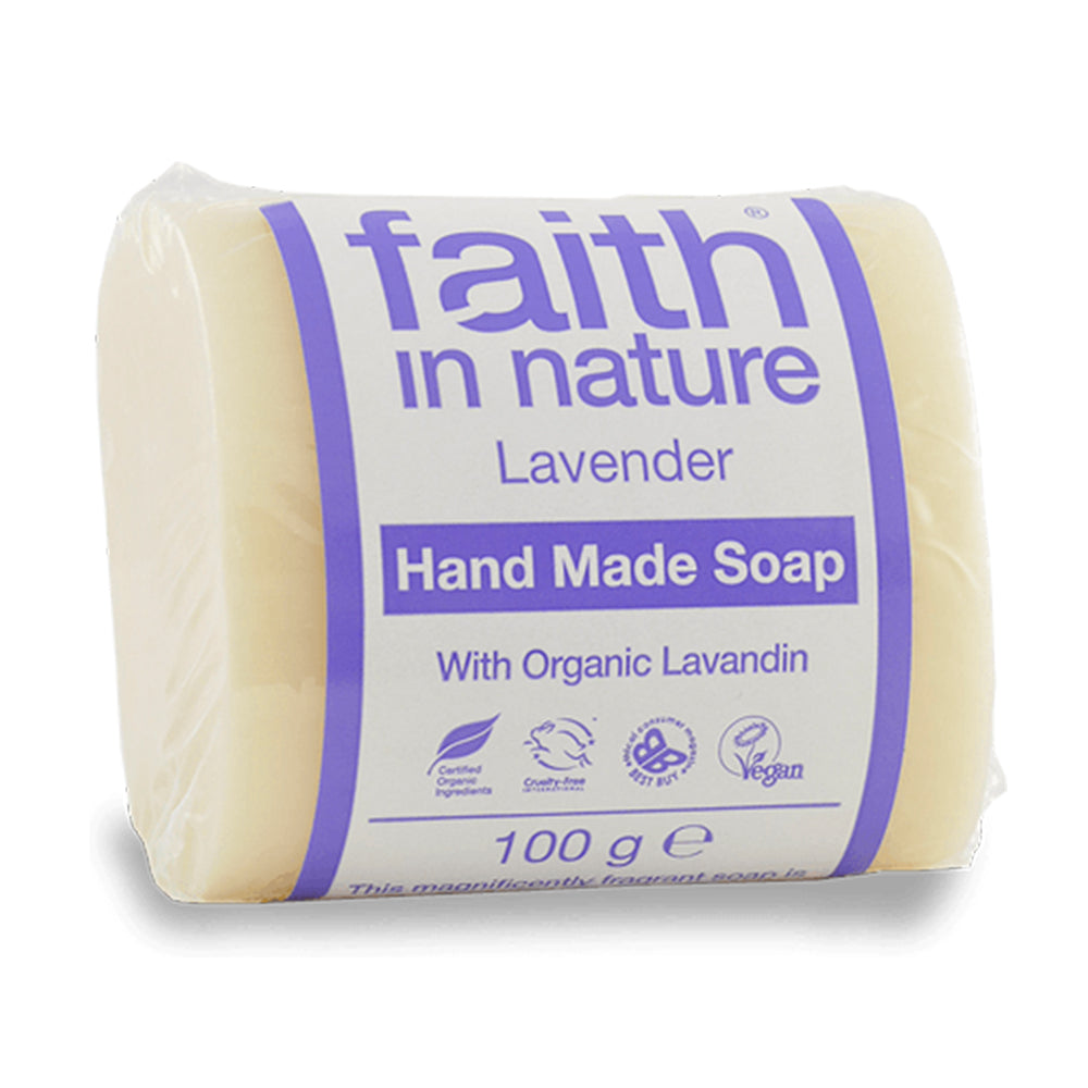 Lavender Pure Vegetable Soap 100g