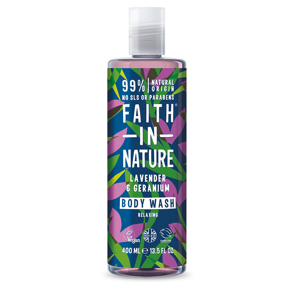 Lavender & Geranium Body Wash 400ml