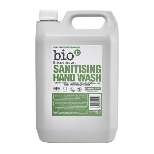 Lime & Aloe Vera Sanitising Hand Wash 5000ml