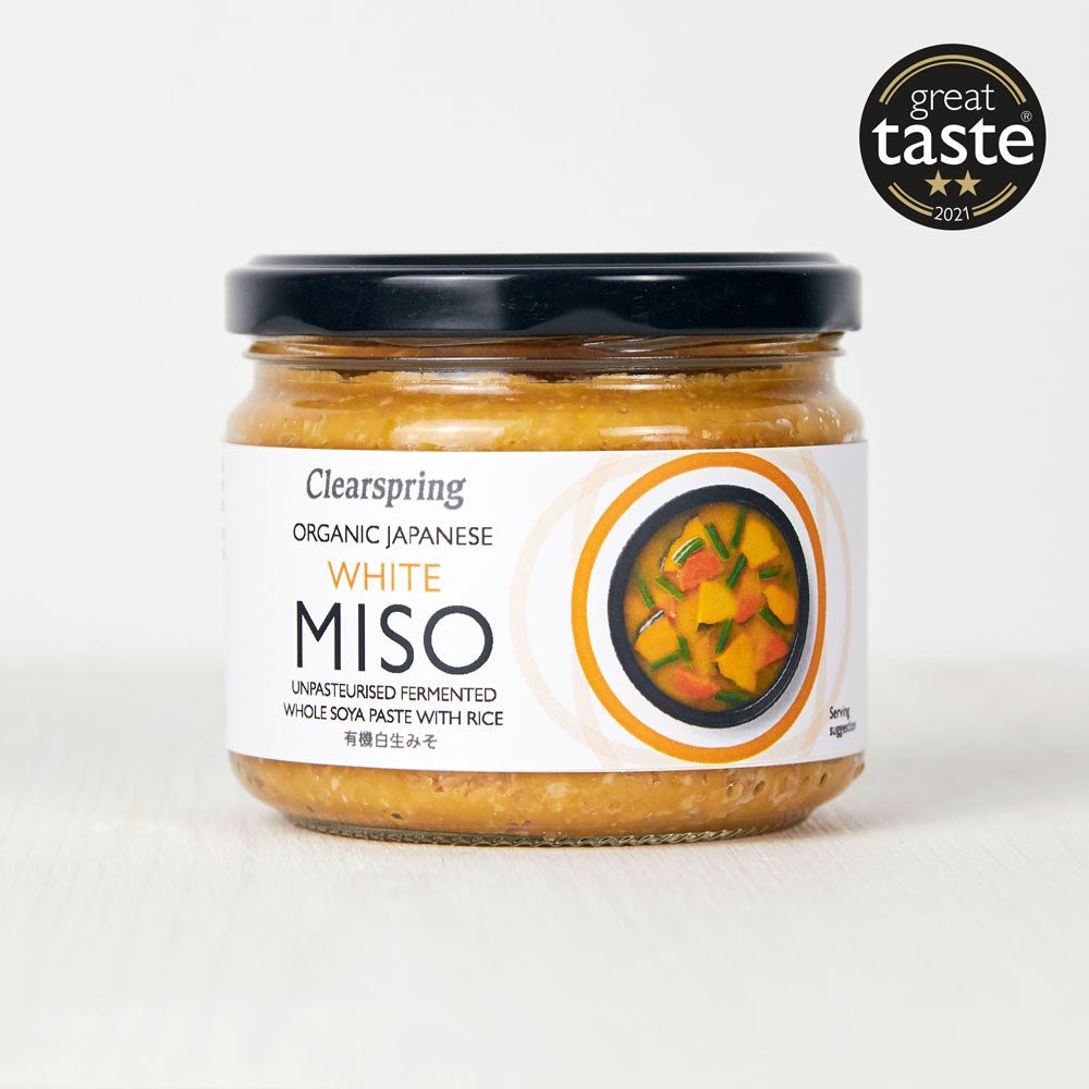 Organic Japanese White Miso Paste - Unpasteurised