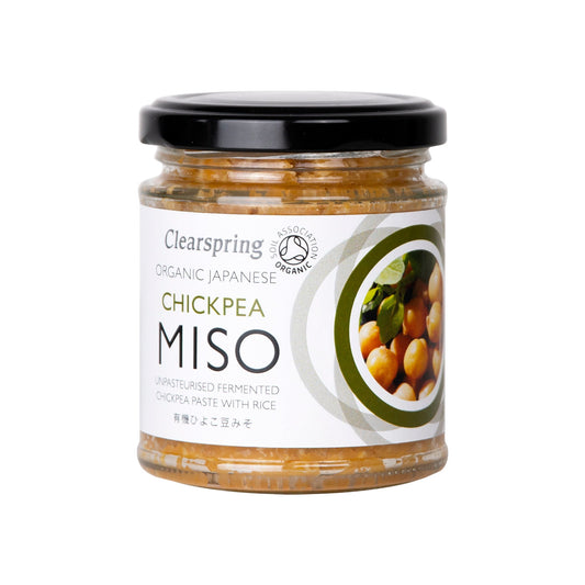 Organic Japanese Chickpea Miso (Unpasteurised) 150g