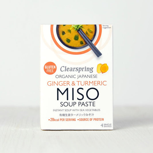 Organic Instant Miso Soup Paste - Ginger & Turmeric