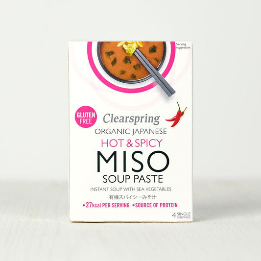 Organic Instant Miso Soup Paste - Hot & Spicy