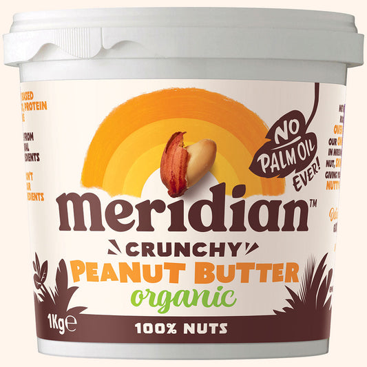 Organic Crunchy Peanut Butter 1kg