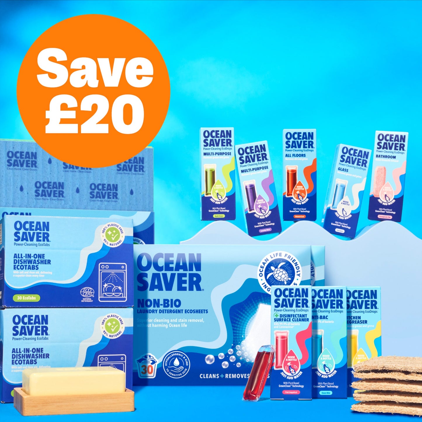 The Complete Plastic-Free Cleaning Bundle