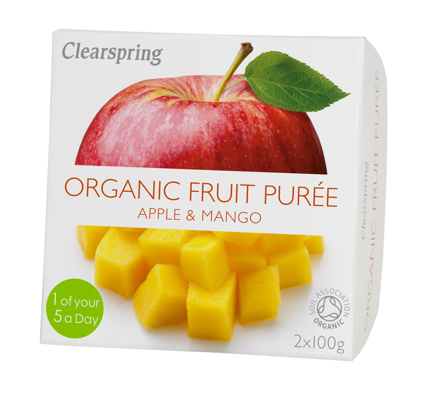 Organic Fruit Purée - Apple & Mango (2x100g)