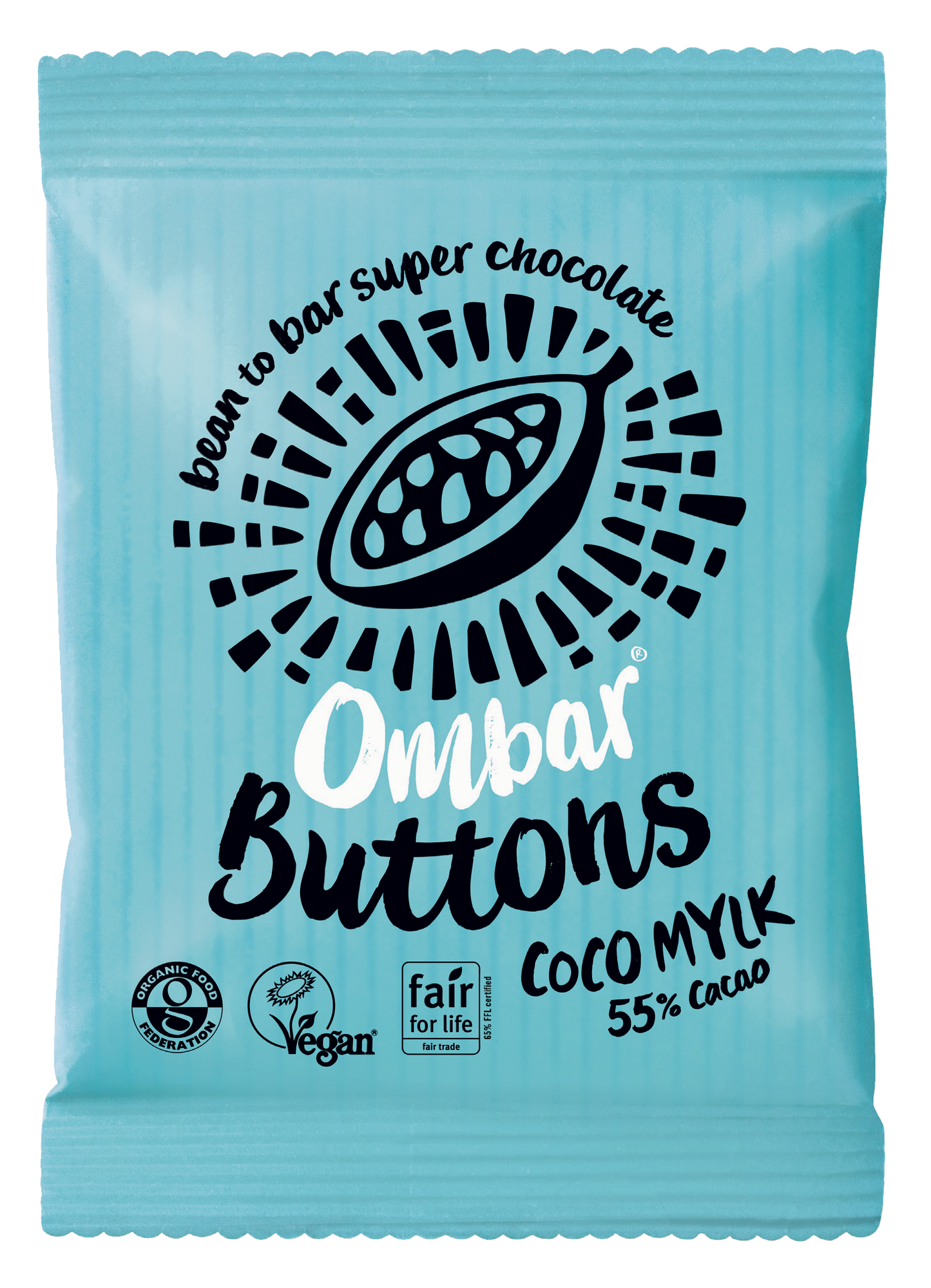 Buttons Coco Mylk case of 15 bags