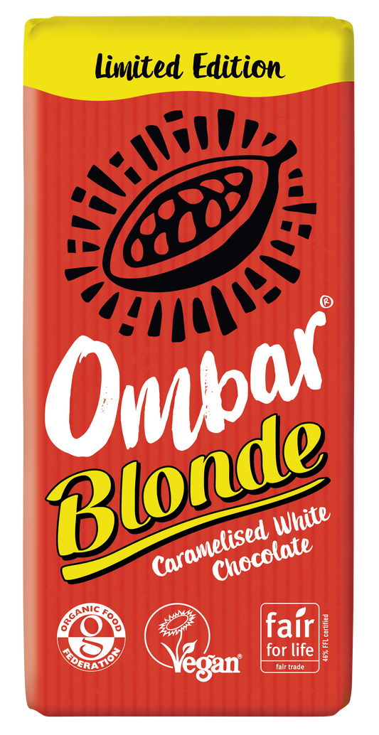 Blonde Caramelised White Choc Limited Edition (70g) Case of 10