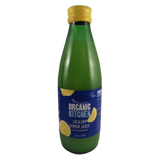 ORGANIC SICILIAN LEMON JUICE 250ML