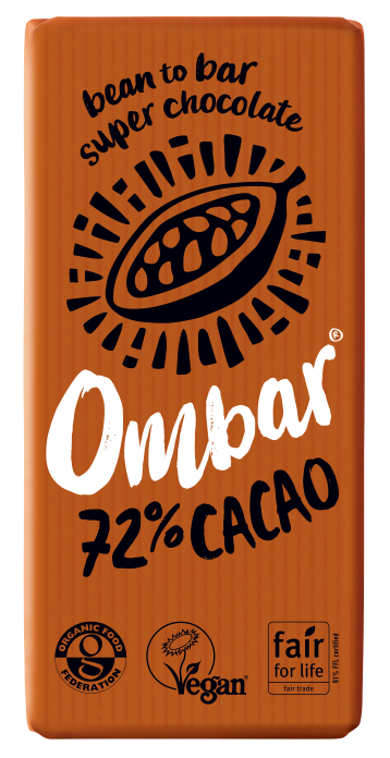 72% Cacao (70g) case of 10