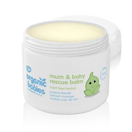 Organic Babies Mother & Baby Rescue Balm Scent Free 100ml