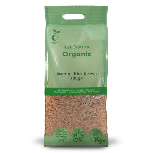 Organic Brown Jasmine Rice 500g