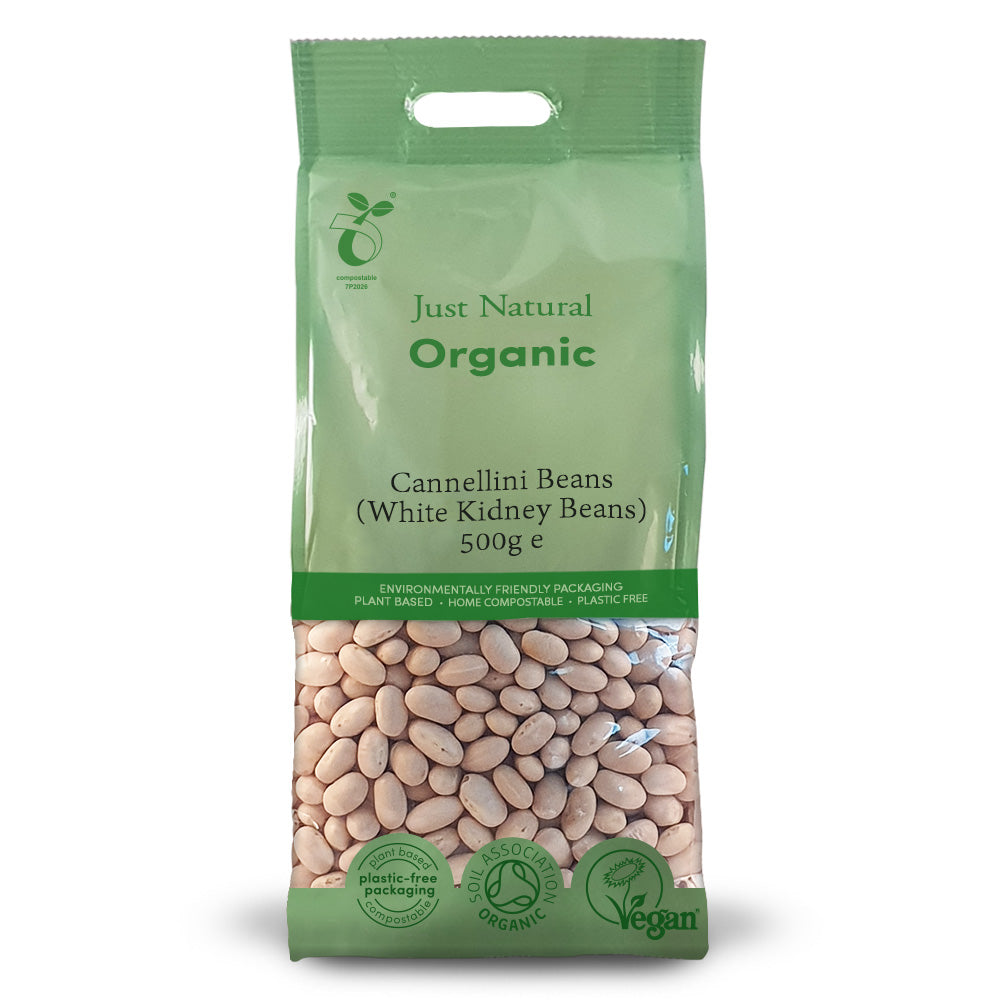 Organic Cannellini Beans (White Kidney Beans) 500g