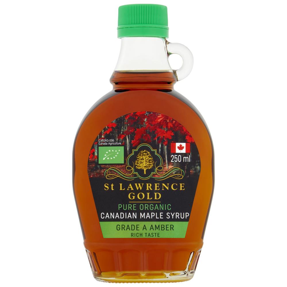 Organic Grade A Amber Colour, Rich Taste Maple Syrup