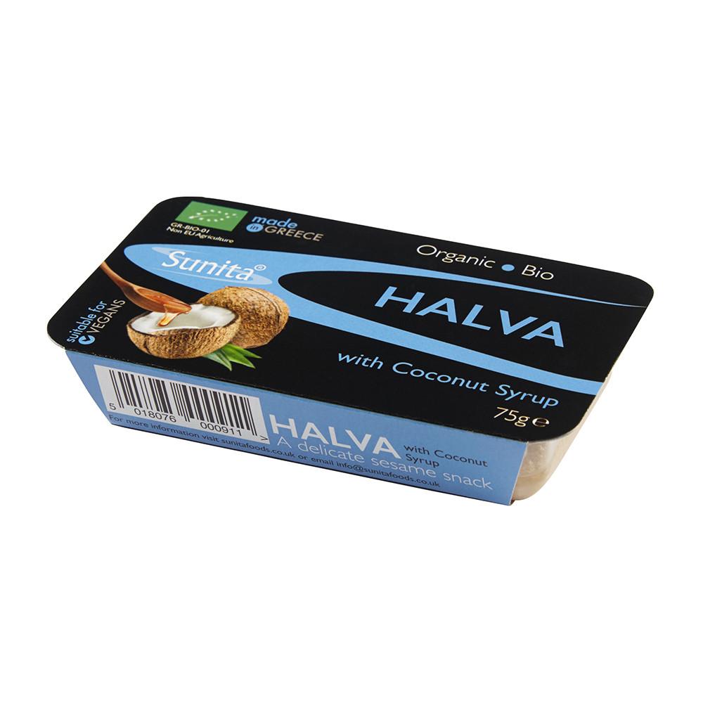 Organic Halva with Coconut Syrup 75g